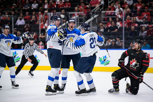 Samuel Helenius, Kalle Väisänen and Eetu Liukas of