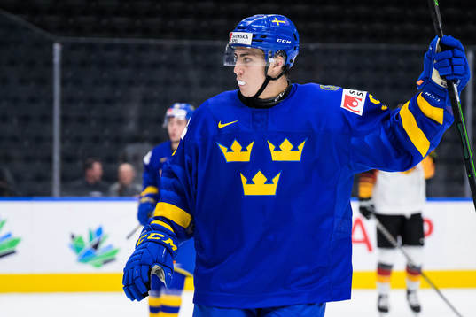 Daniel Ljungman of Sweden celebrates