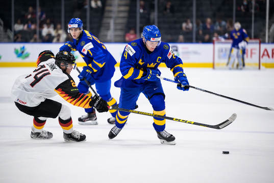 Alexander Blank of Germany and Emil Andrae of Sweden