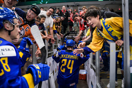 Jonathan Lekkerimäki of Sweden