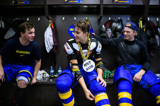 Isak Rosén, Daniel Ljungman and Theodor Niederbach of