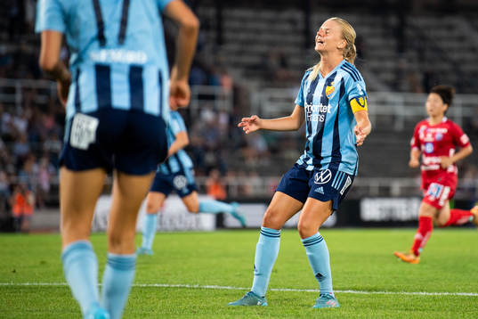 Djurgårdens Nellie Lilja deppar