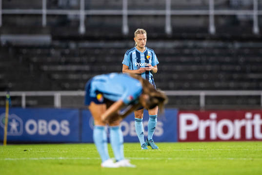 Djurgårdens Sara Olai deppar