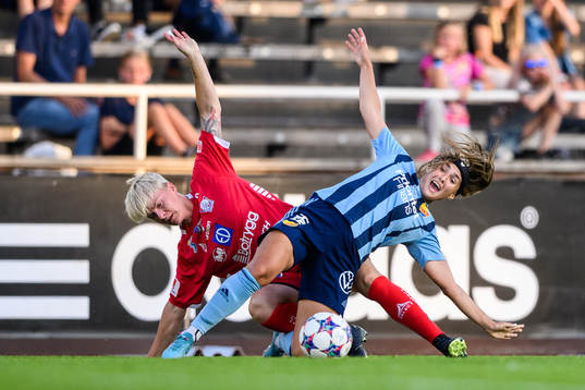 Linköpings Nilla Fischer och Djurgårdens Lova Lundin