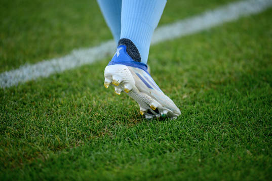 En fotbollssko