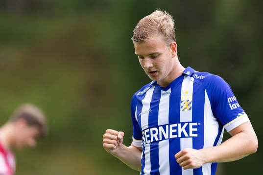 IFK Göteborgs Alfons Nygaard jublar