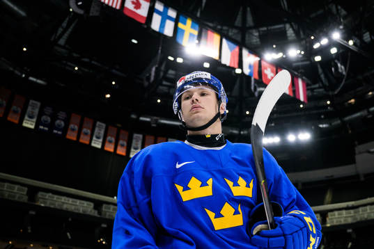 Fabian Lysell of Sweden at a practice session