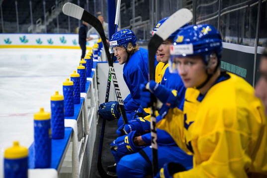 Simon Edvinsson of Sweden at a practice session