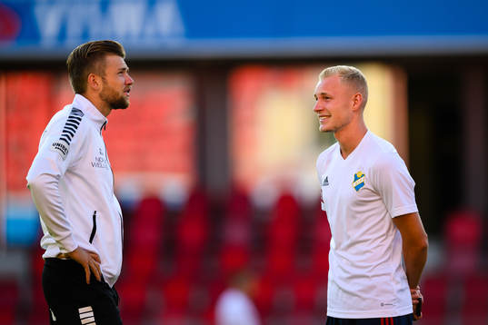 Örebros Niclas Bergmark och Östers Adam Bergmark Wiberg
