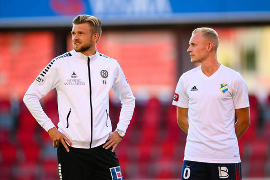 Örebros Niclas Bergmark och Östers Adam Bergmark Wiberg