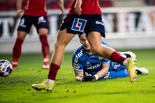 Örebros målvakt William Eskelinen