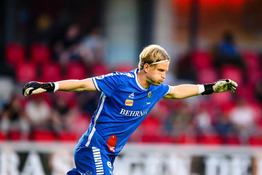 Örebros målvakt William Eskelinen
