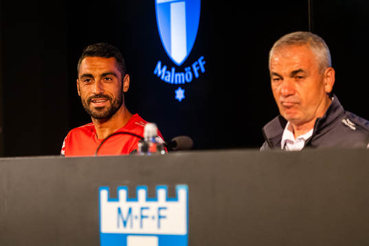 Ugur Ciftci and head coach Riza Calimbay