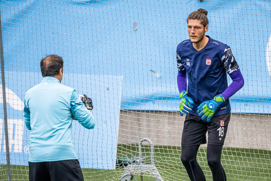 Goalkeeper Emre Satilmis