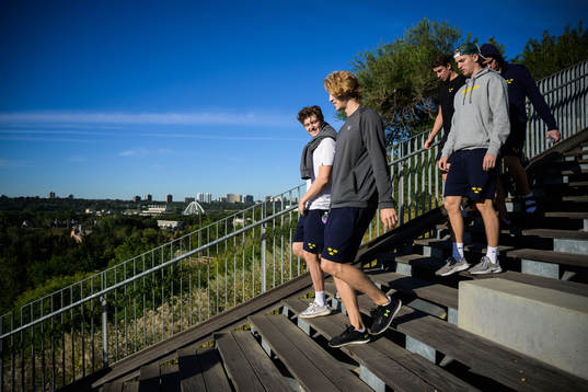 Oskar Olausson, Simon Edvinsson, Daniel Torgersson, Linus
