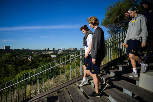 Oskar Olausson, Simon Edvinsson, Daniel Torgersson, Linus