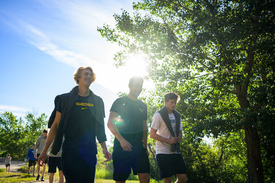 Simon Edvinsson, Daniel Torgersson and Oskar Olausson of