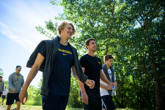 Simon Edvinsson, Daniel Torgersson and Oskar Olausson of