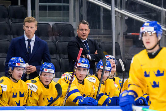 Head coach Tomas Montén of Sweden