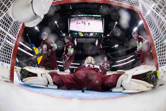 Daniels Gorsanovs, Daniels Andersons, goaltender Bruno