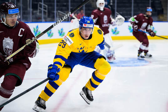 Ralfs Bergmanis of Latvia and Daniel Torgersson of Sweden