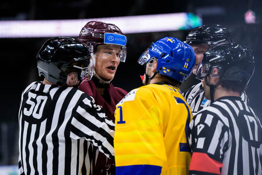 Klavs Veinbergs of Latvia and Fabian Lysell of Sweden