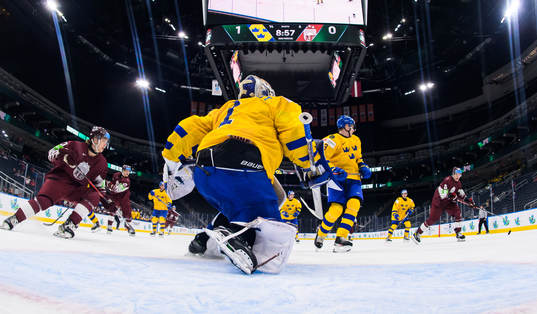 Peteris Purmalis and Sandis Vilmanis of Latvia challenge