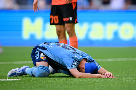 Haris Radetinac of Djurgården looks dejected