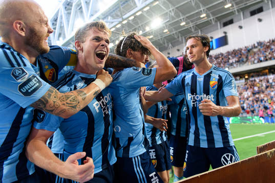 Bläddra bland fler bilder av Football, Conference League, play-off, Djurgården - Apoel