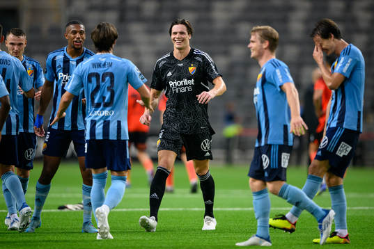Goalkeeper Jacob Widell Zetterström of Djurgården