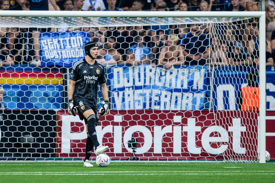 goalkeeper Jacob Widell Zetterström of Djurgården