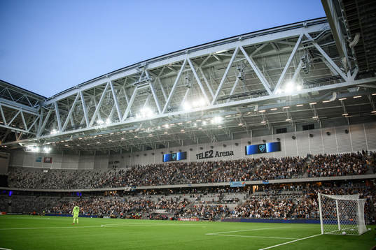 Interior view of Tele2 Arena