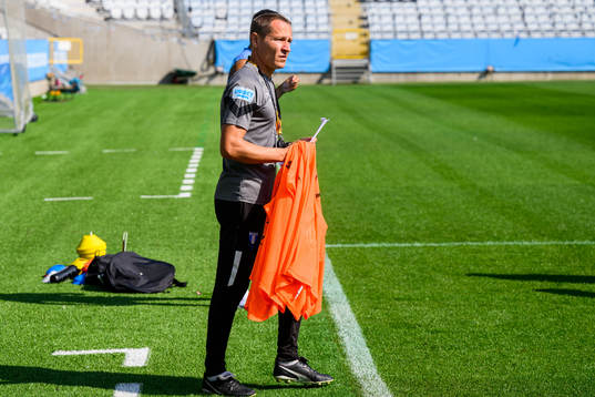 Assistant coach Nikola Trajkovic