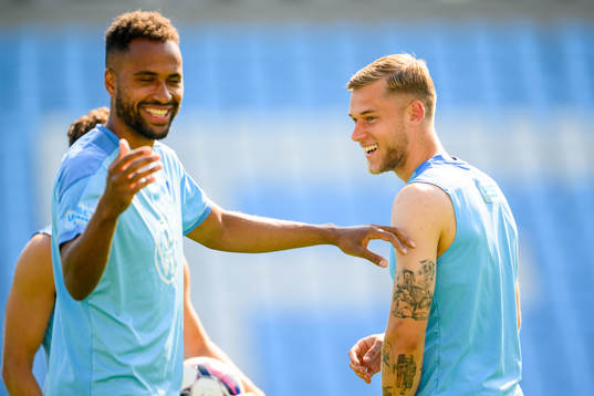 Isaac Kiese Thelin and Felix Beijmo