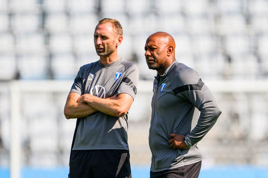 Head coach Andreas Georgson and assistant coach Jeffrey