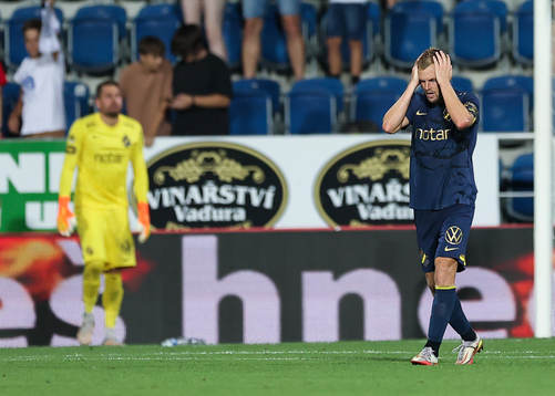Sebastian Larsson of AIK looks dejected