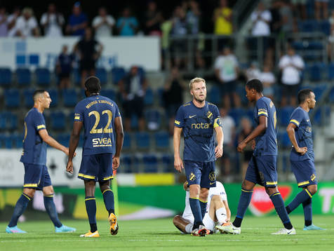 Sebastian Larsson of AIK looks dejected