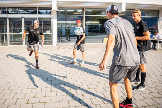 Malmö Redhawks Carl Persson, Carl-Johan Lerby, William Von