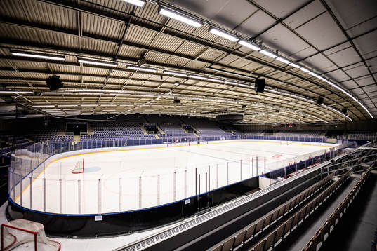Malmö Isstadion interiör