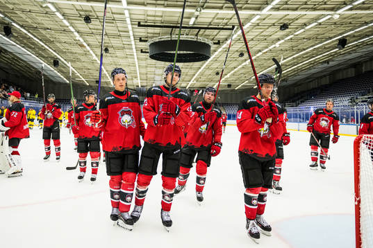 Malmö Redhawks spelare tackar publiken