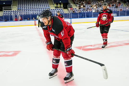 Malmö Redhawks Emil Sylvegård deppar