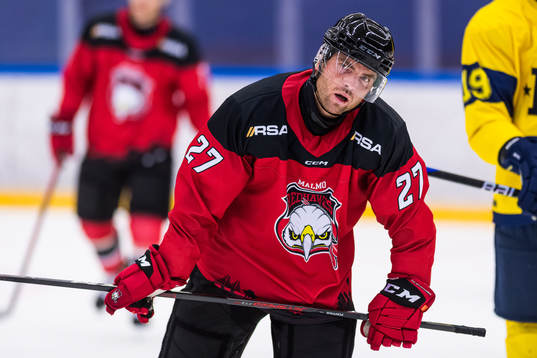 Malmö Redhawks Ponthus Westerholm deppar