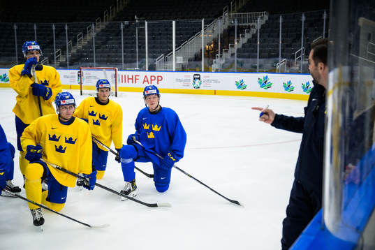 Victor Stjernborg, Oskar Magnusson, Oskar Olausson and Åke