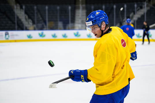 Victor Stjernborg of Sweden at a practice session