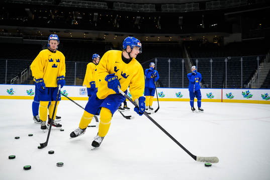 Victor Stjernborg of Sweden at a practice session