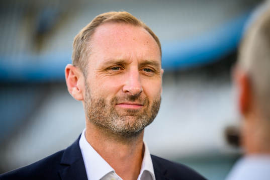 Head coach Andreas Georgson