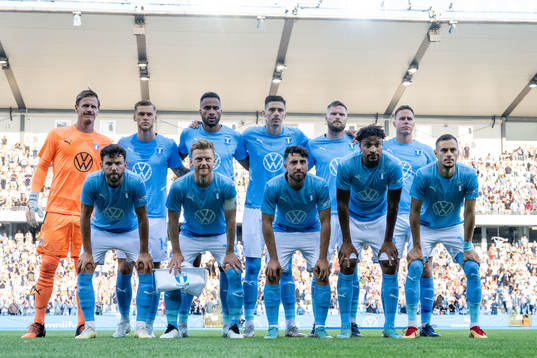 The starting eleven of Malmö FF