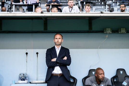 Coach Andreas Georgson of Malmö FF