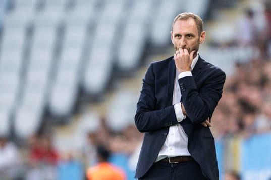 Coach Andreas Georgson of Malmö FF