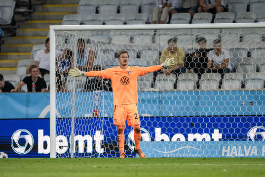 Goalkeeper Johan Dahlin of Malmö FF